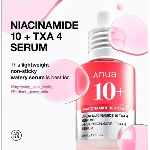 Sérum Anua, la solution idéal pour les acnés, tâches, rougeurs et une peau du visage lisse et éclatante