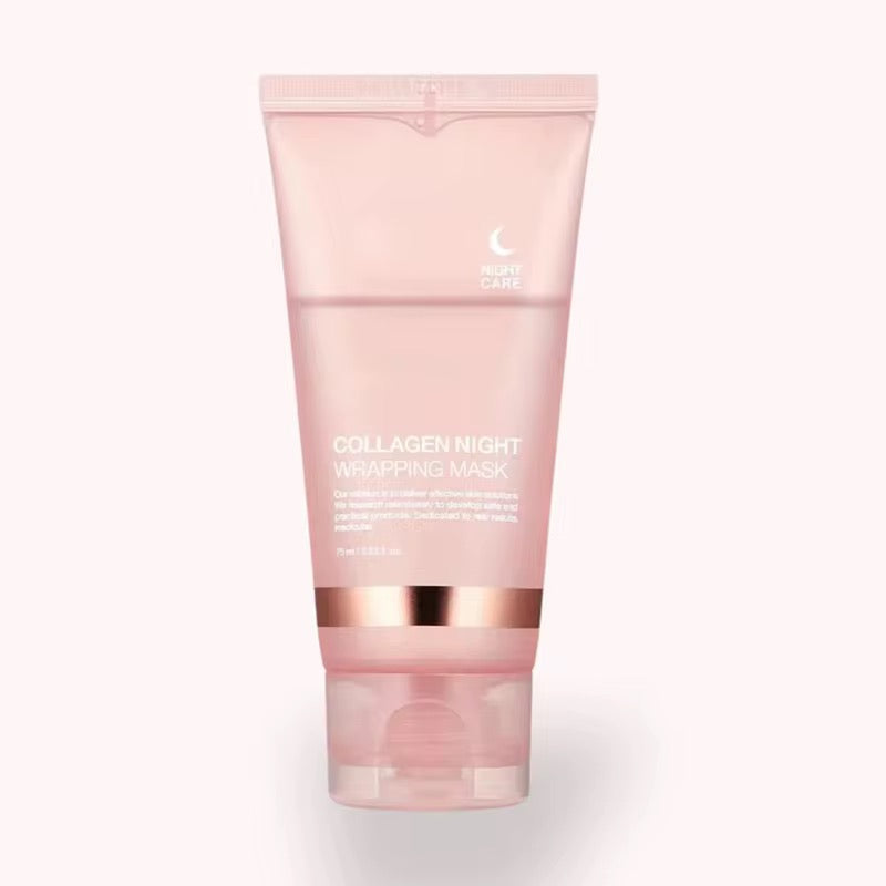 Masque de nuit au collagène, masque facial coréen pour la régénération, l'hydratation, l'éclat et l'élasticité de la peau