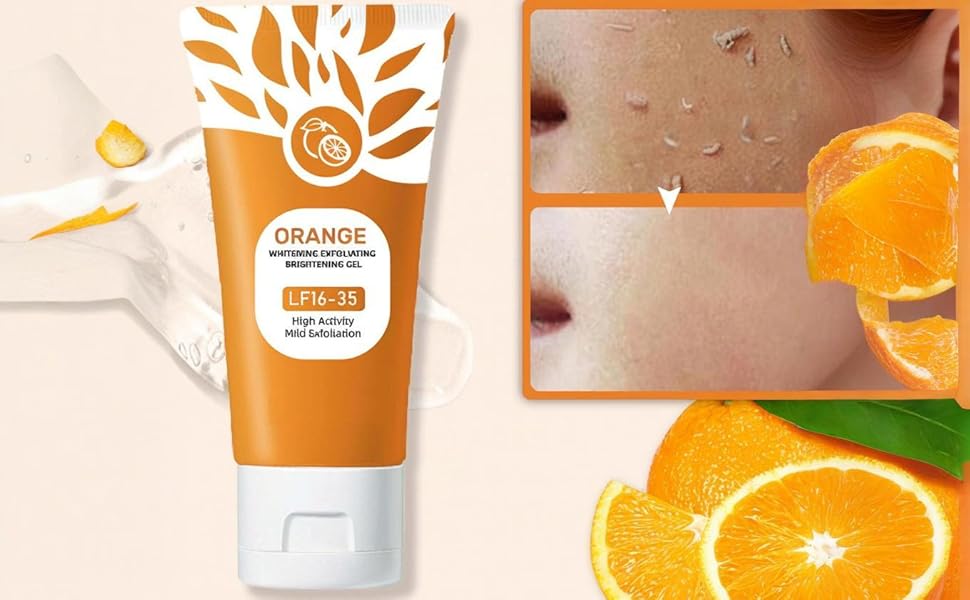 Nouveau Masque Gel Exfoliant à l'Extrait d'Orange
POUQUR 2026, Nettoyage en Profondeur des Pores et Hydratation pour Hommes et Femmes, Élimination des Impuretés, Peaux Mortes.