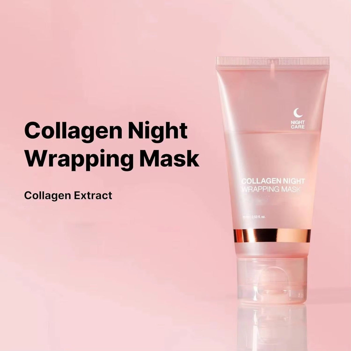 Masque de nuit au collagène, masque facial coréen pour la régénération, l'hydratation, l'éclat et l'élasticité de la peau