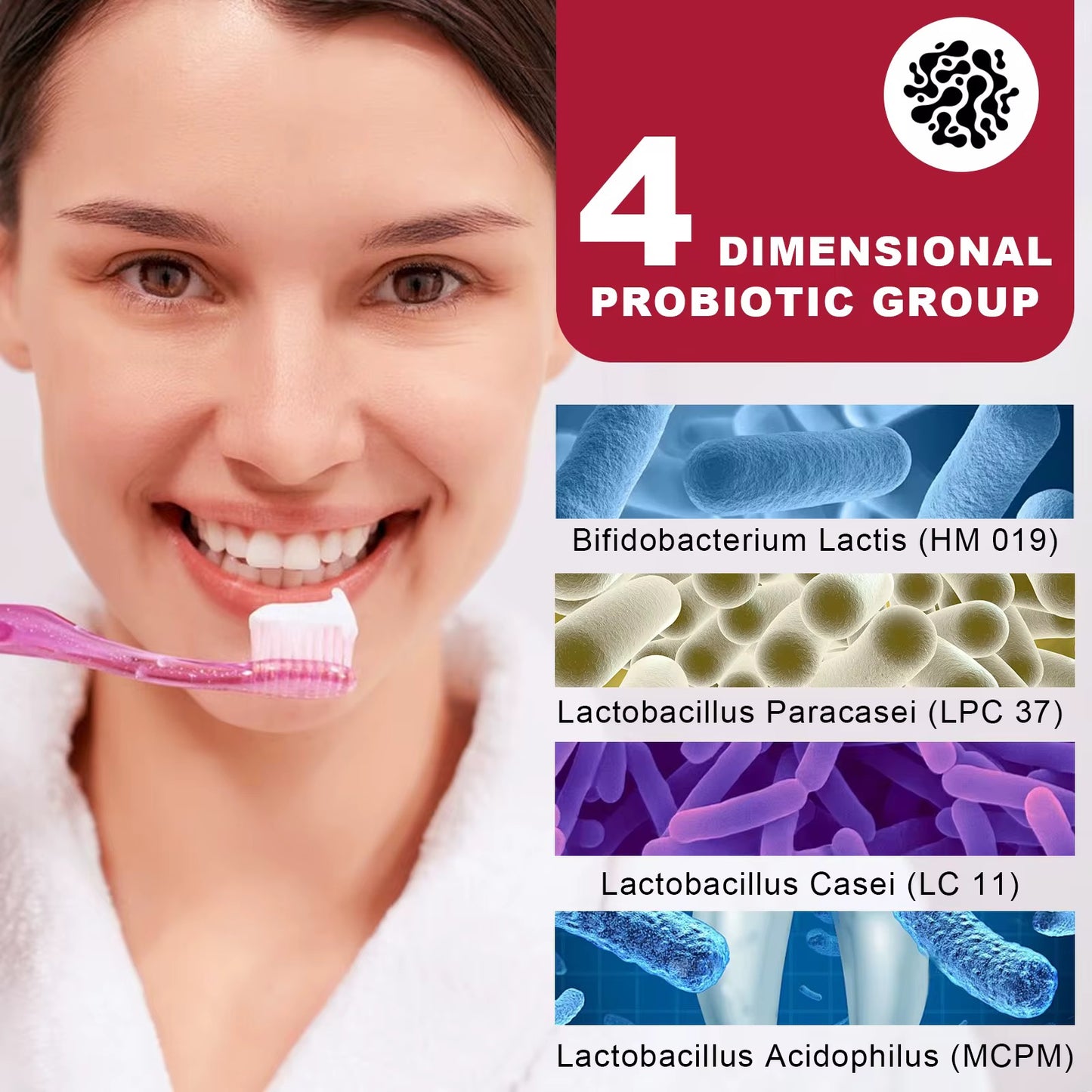 Dentifrice Blanchissant ELAIMEI SP-4 Ultra+, Sourire éclatant, des dents saines et blanches en quelques jours seulement