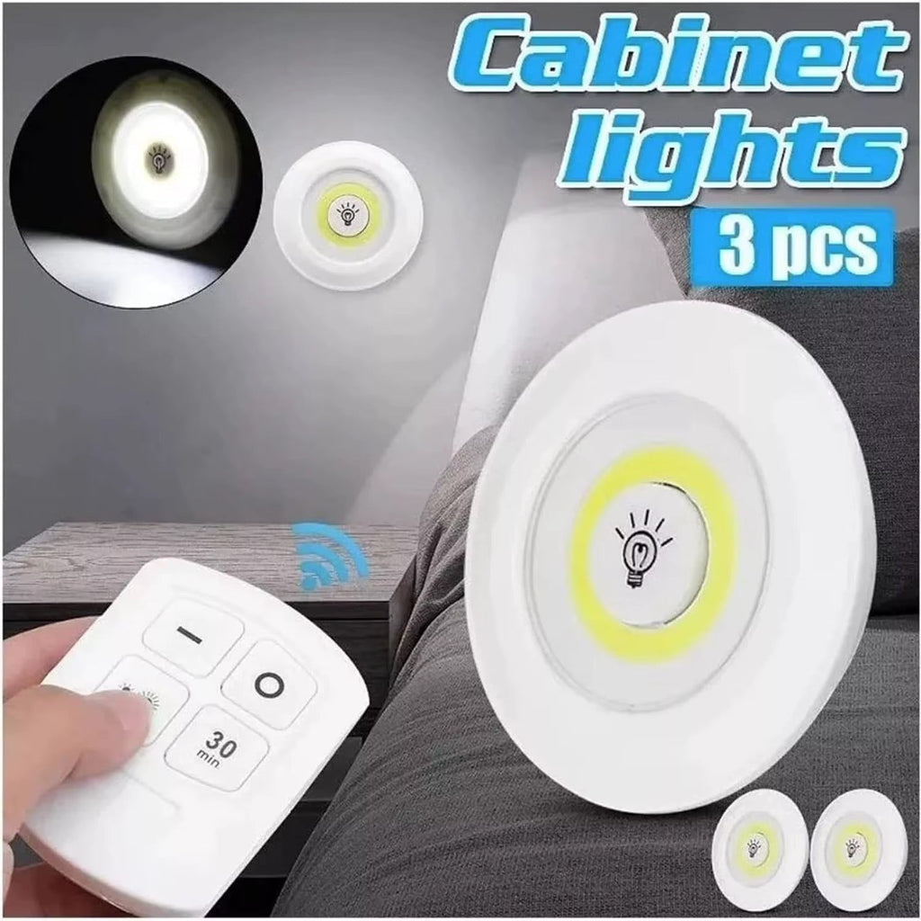 Dites Adieu aux Zones Sombres ! Pack de 3 Spots LED Sans Fil avec Télécommande,Éclairez Votre Intérieur Sans Percer de Trous – Lot de 3 Lampes LED Multi-Usages
Solution Éclairage Magique : 3 Spots LED Tactiles + Télécommande Intelligente