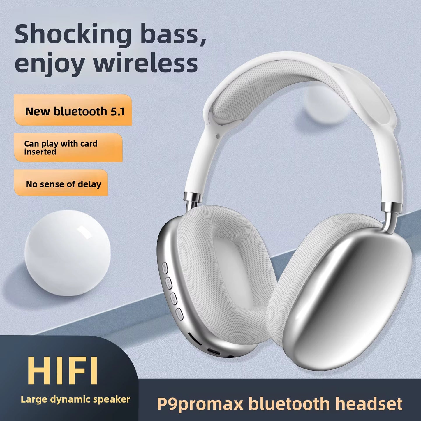 Casque sans fil P9 Pro Max