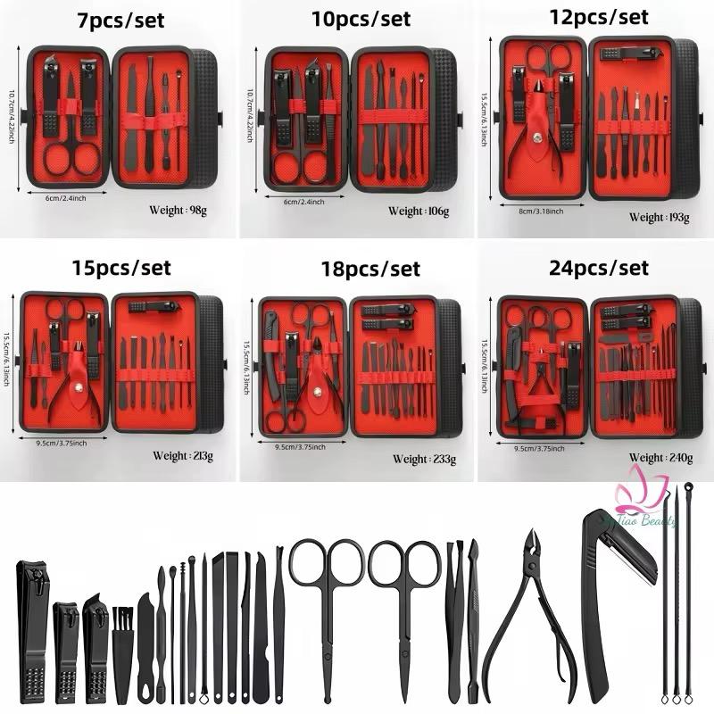 Kit manicure et pédicure professionnel